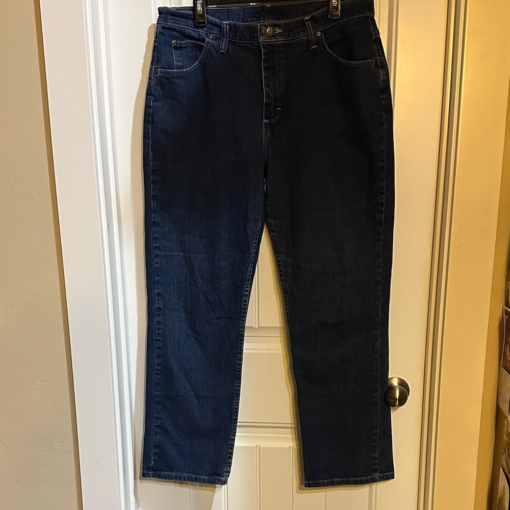 Riders by Lee Dark Blue Straight Leg Jeans